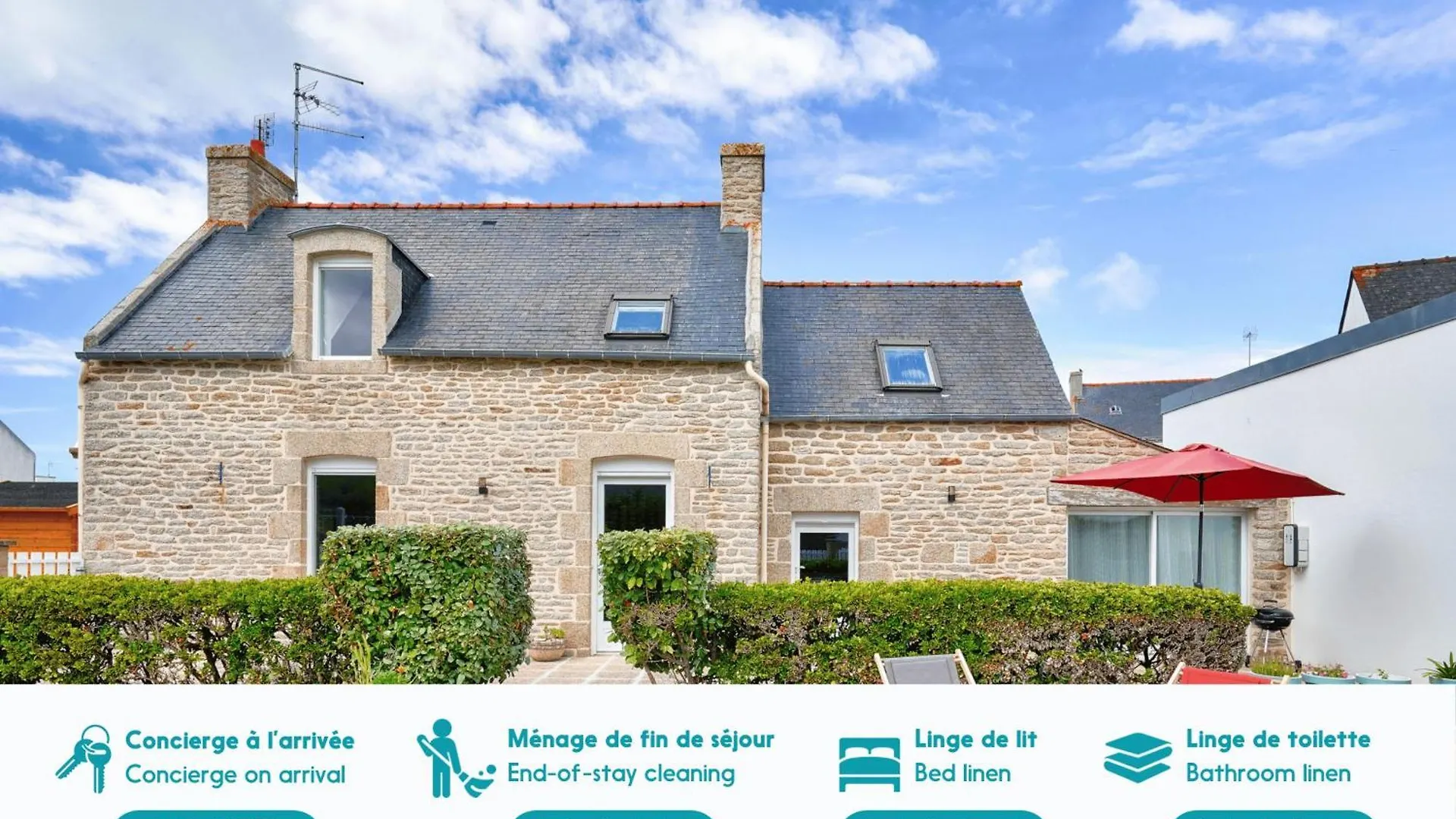 Belle Maison Pour 7 A 300M De La Plage Au Guilvinec